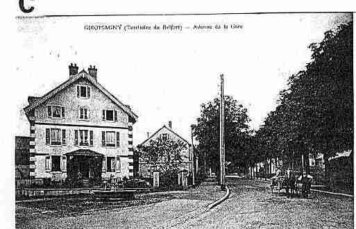 Ville de GIROMAGNY Carte postale ancienne